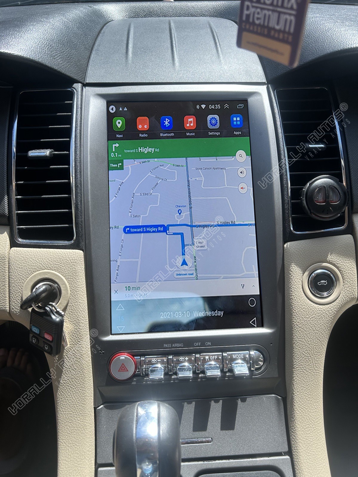 8 core 4+64G For 2010-2019 Ford Taurus Android 15 Carplay Car Stereo Radio GPS