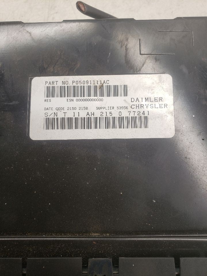 2008-2010 Chrysler 300 Radio Display And Receiver Radio ID RES OEM 1422468