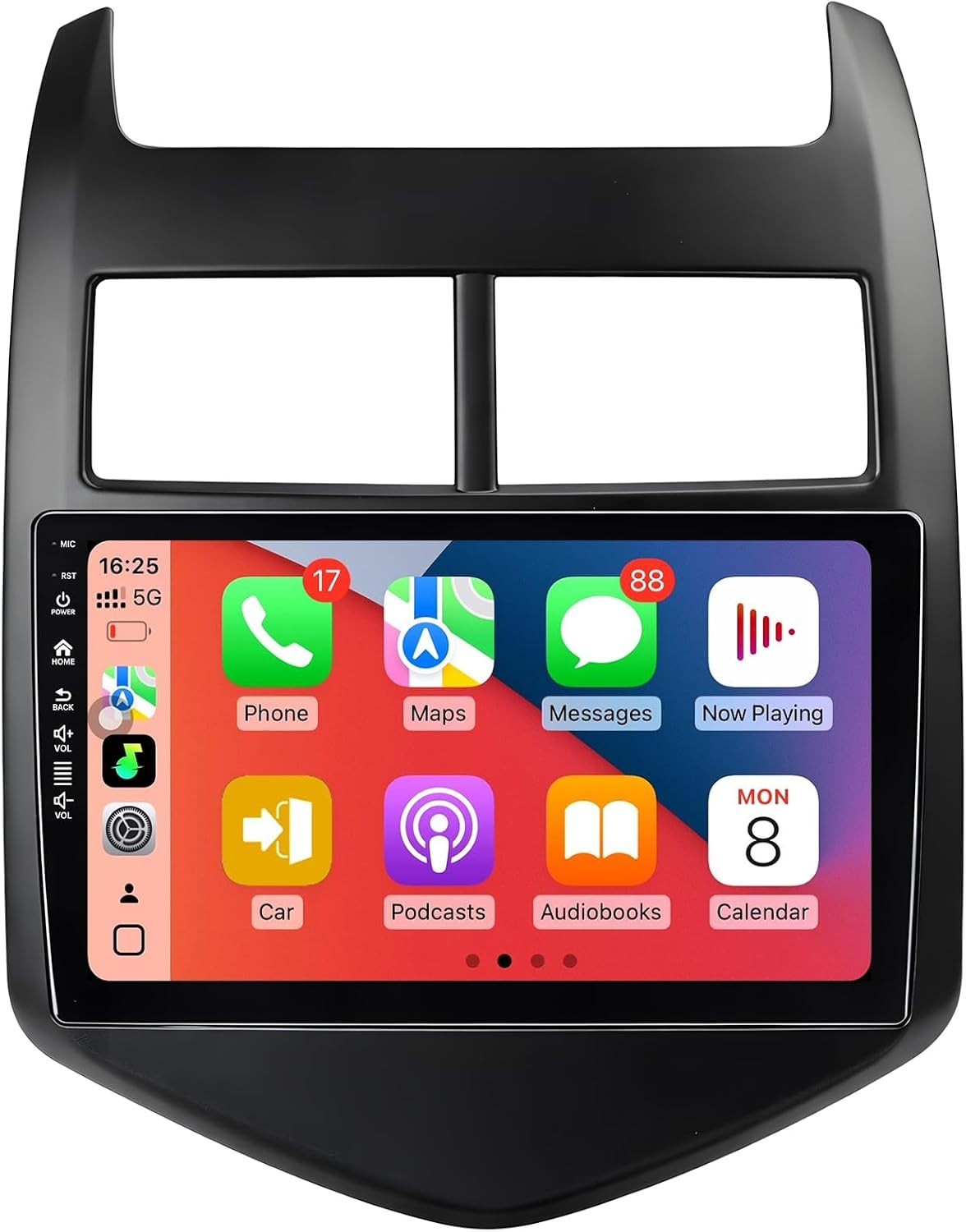 5G-WiFi6 Car Radio Stereo for Chevy Sonic Aveo 2011-2015,9 inch Android XX252