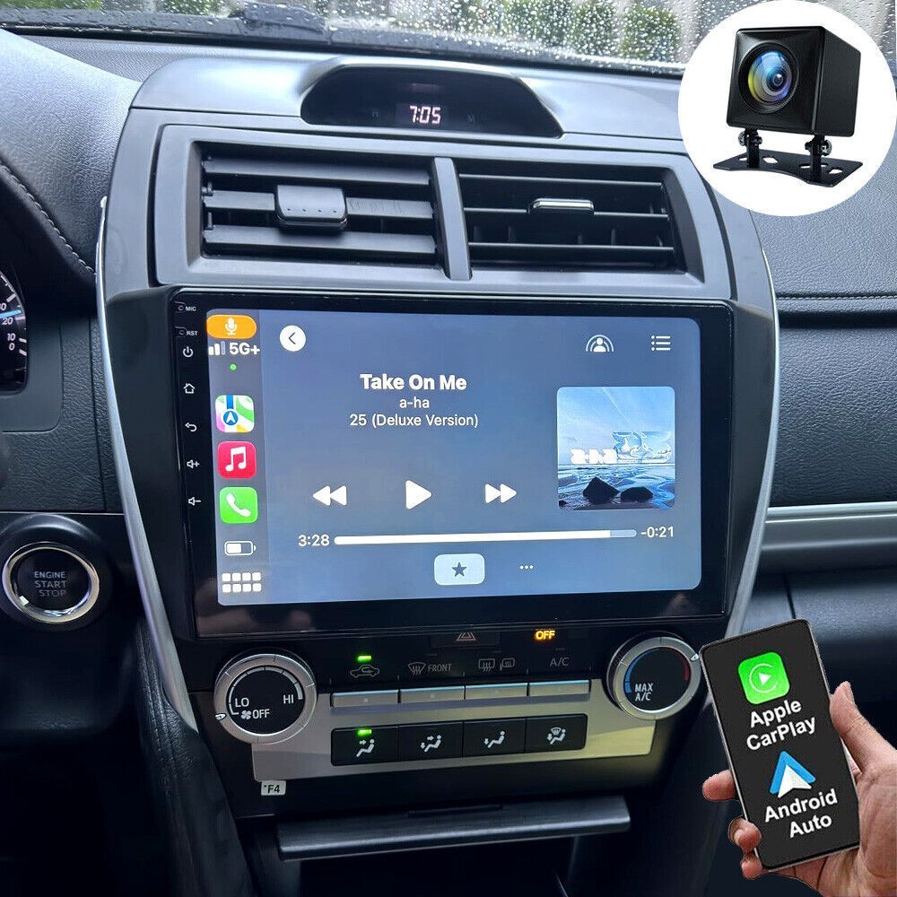 Car Radio Stereo Carplay For 2012-2014 Toyota Camry FM Navi