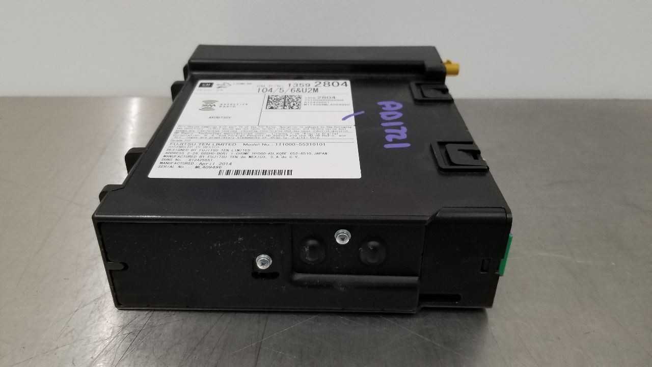 14 GMC SIERRA 1500 RADIO AUDIO RECEIVER 13592804 OPTION IO4