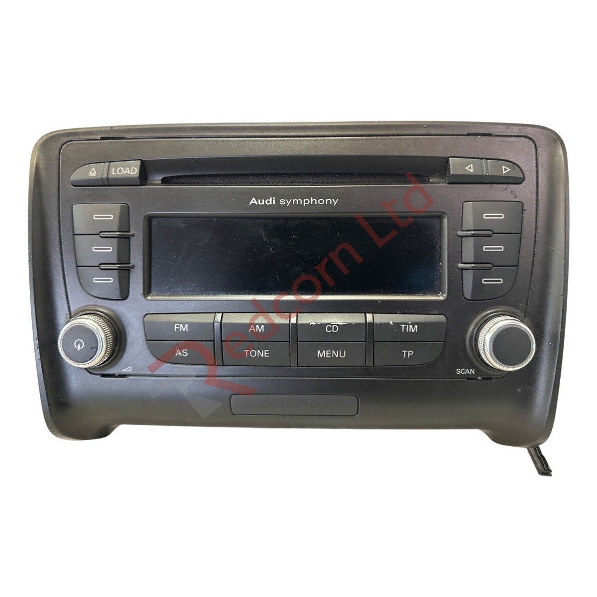 AUDI TT 2006-2010 STEREO RADIO CD PLAYER HEAD UNIT-NO CODE 8J0035195G