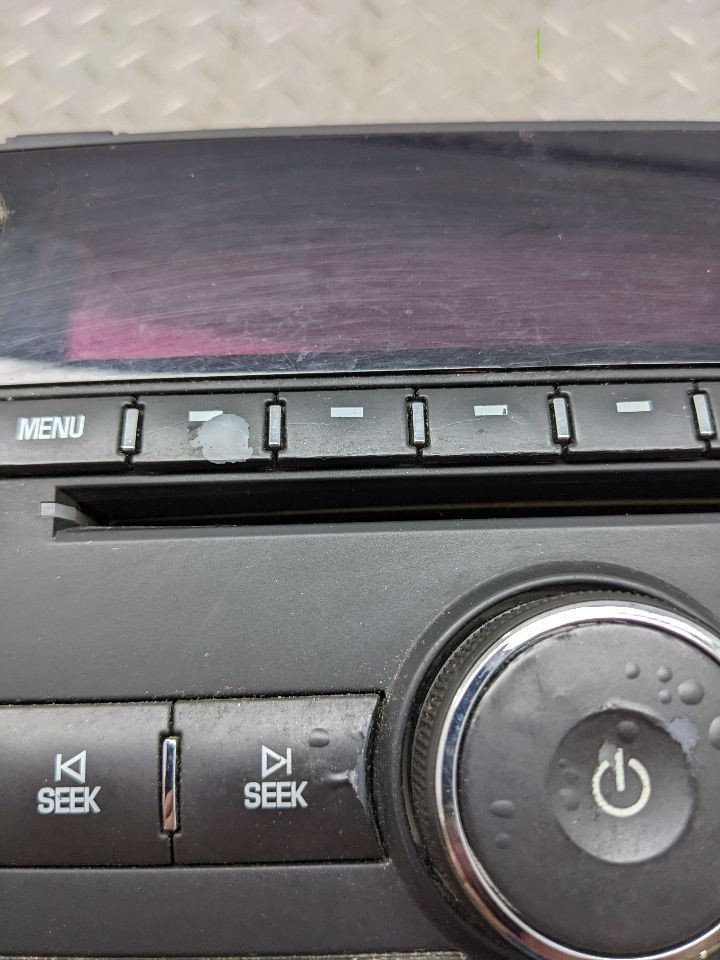 Audio Equipment Radio AM-FM-stereo-CD-MP3-USB Opt Uui Fits 11-12 ACADIA 1173902