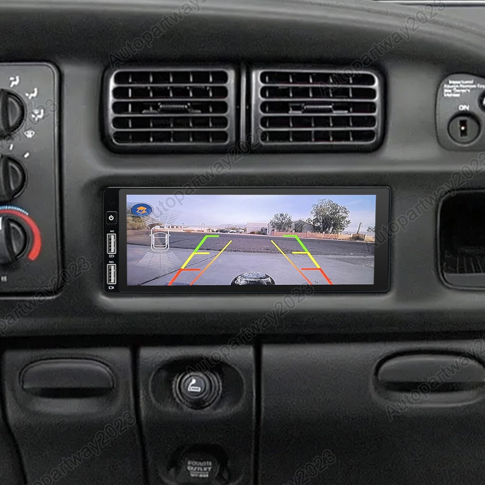 6.8″ For 1997-2002 Dodge Ram Pickup 2500 3500 Car Radio Stereo Wireless Carplay