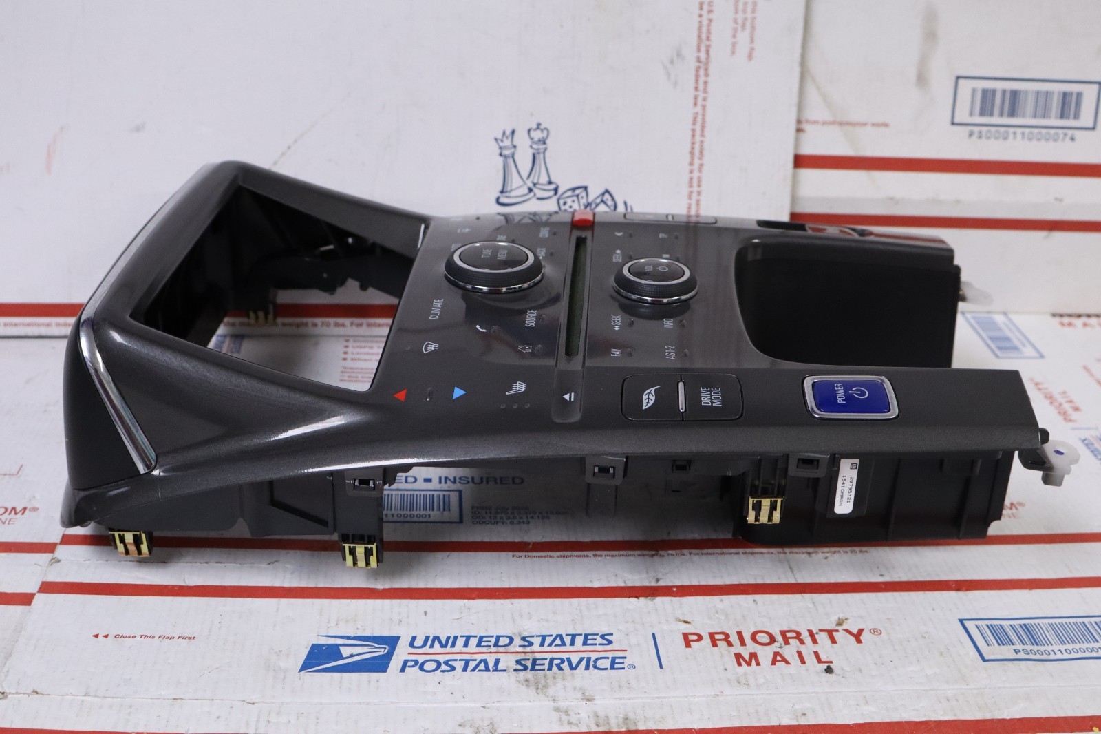 2011 2012 2013 2014 2015 CHEVY VOLT RADIO AND CLIMATE CONTROL PANEL
