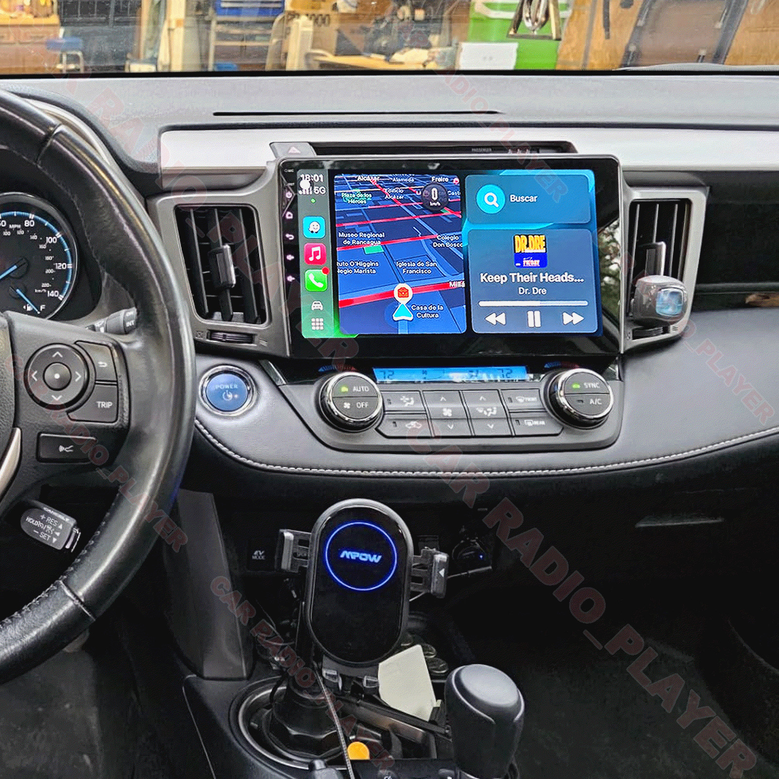 4+64GB 8-Core Stereo Radio Android 13 Carplay GPS Navi For Toyota RAV4 2013-2018