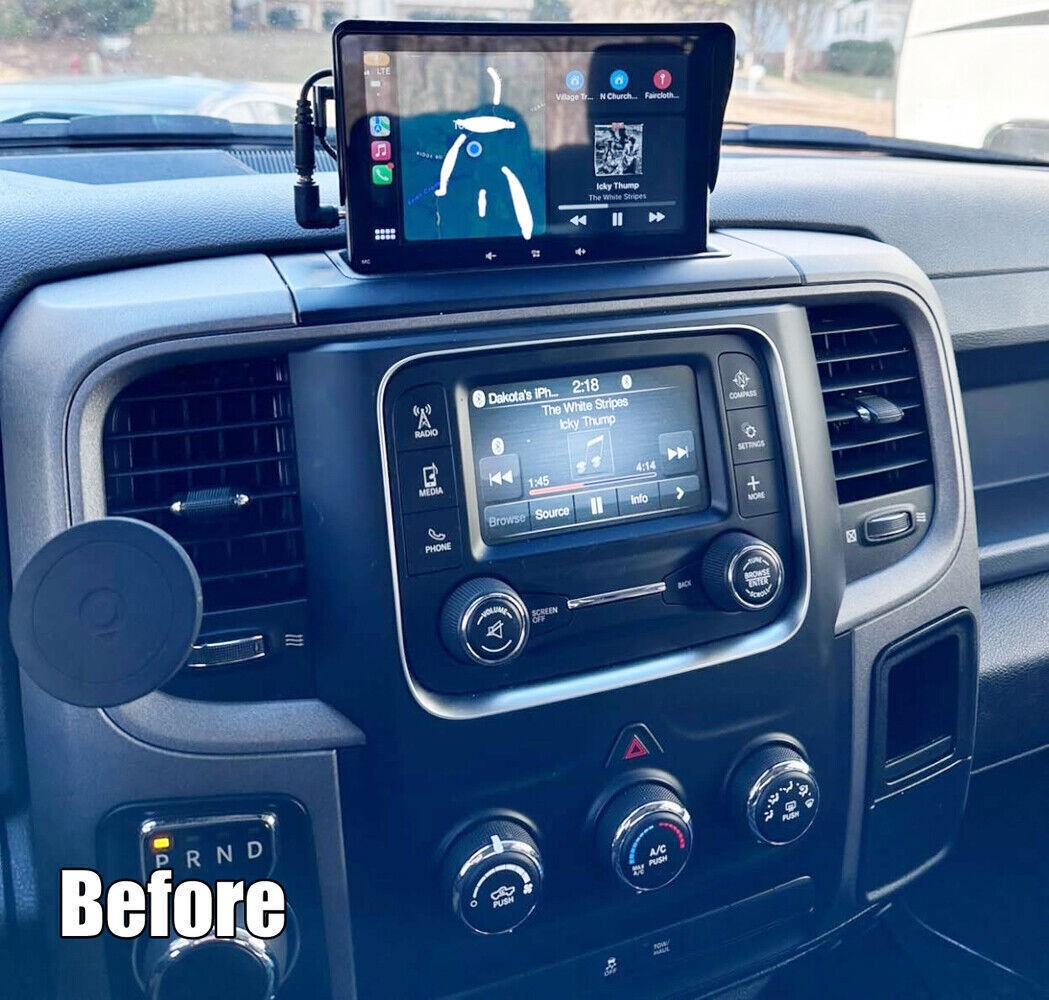 For 2016-2024 Ram Tradesman Warlock Android15 Navi CarPlay Car Stereo Radio GPS