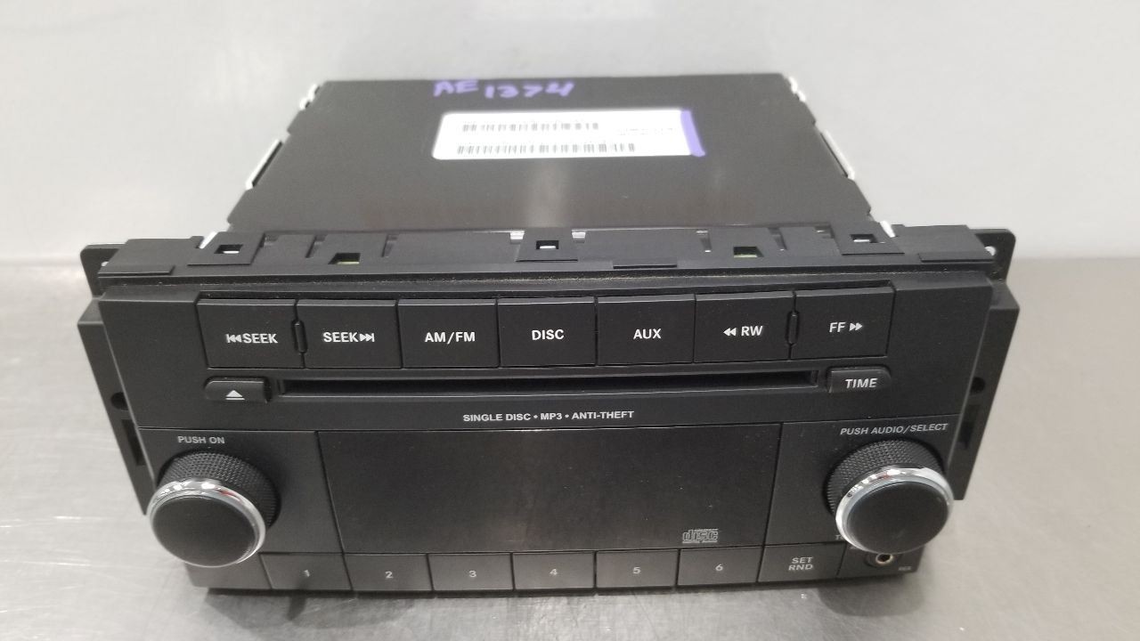 15 JEEP WRANGLER JK JKU RADIO AUDIO RECEIVER HEAD UNIT 68252824AA