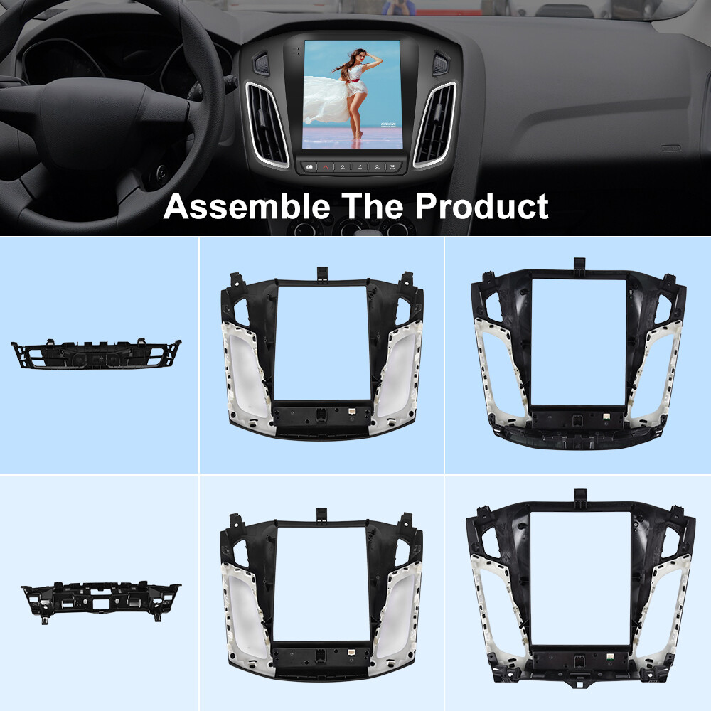 Android 13 For 2012-2018 Ford Focus GPS Navi Car Stereo Radio 9.7″ Touch Screen