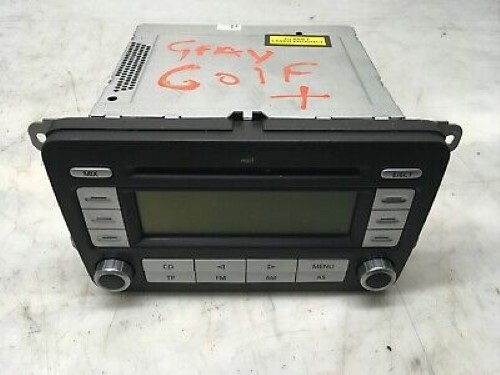VOLKSWAGEN GOLF+ 1.9TDI 2004-2008 STANDARD STEREO RCD300 (NO CODE) 5M0035186C