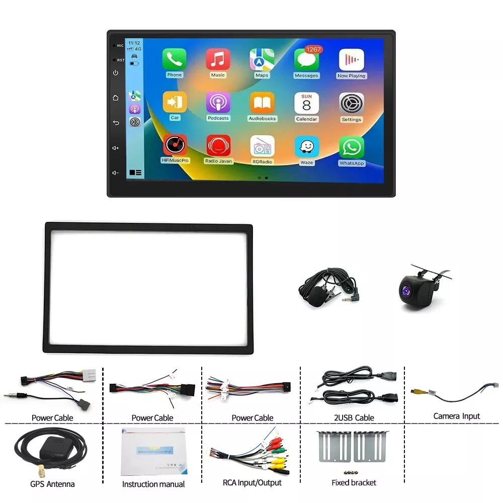 For Nissan Juke 2010 2011 2012-2014 Android CarPlay Car Stereo Radio GPS Player