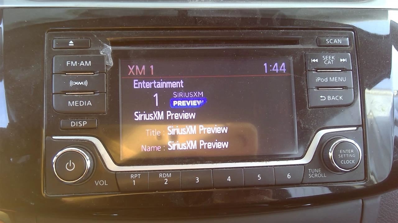 Audio Equipment Radio Receiver Am-fm-stereo Fits 17-19 SENTRA 9592494