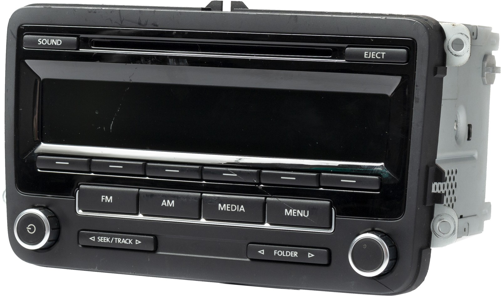 2009-17 Volkswagen Tiguan AM FM Radio Single Disc CD MP3 Player Model 5N0035164D