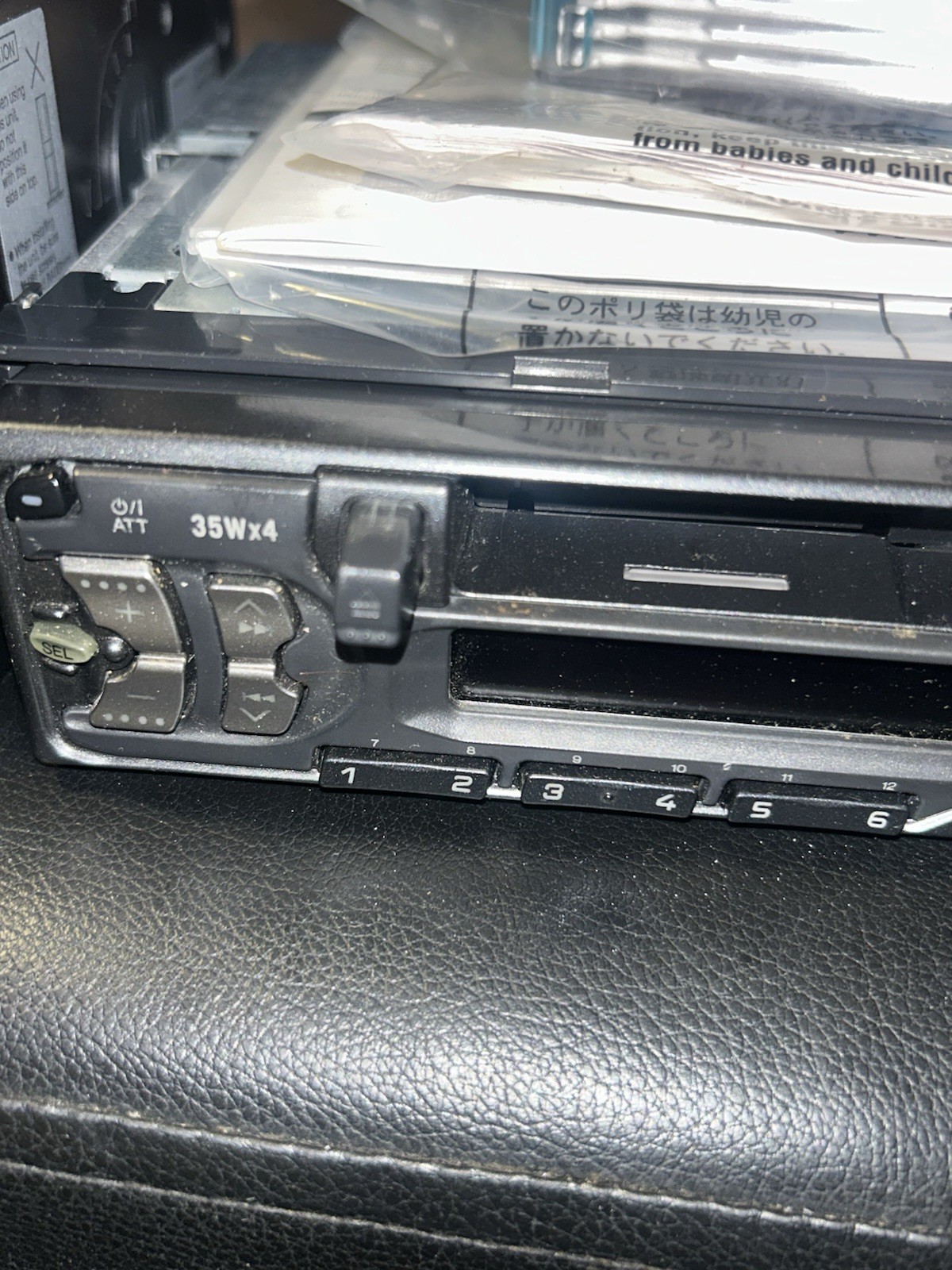 JVC CH-PK11 Cassette Receiver & CD Changer System KS-FX11 CH-X11