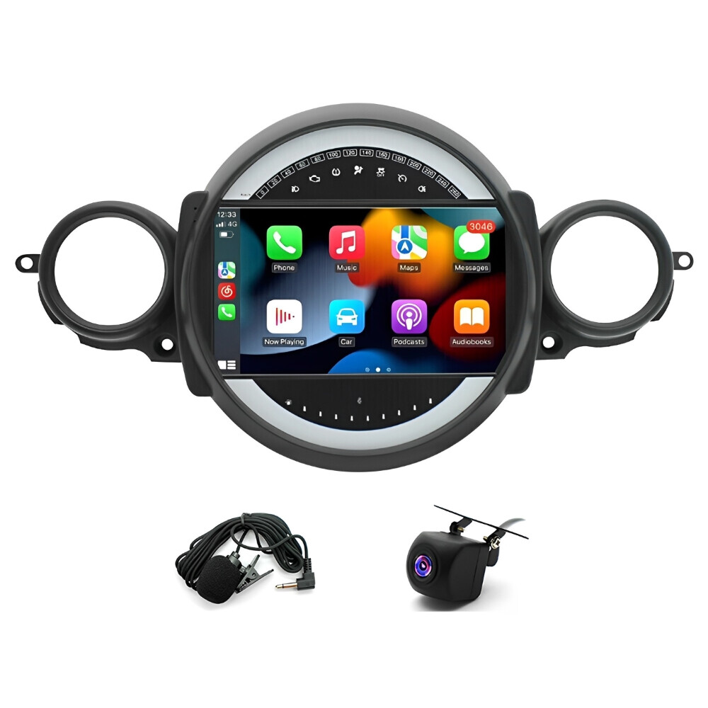 Android 13 Carplay Car Radio Stereo GPS For 2007-2014 BMW Mini Cooper R56 R60