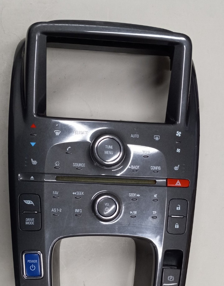 12-15 CHEVY VOLT Audio & Visual Equip.(radio) CONTROL PANEL ONLY W/ HEATED SEATS