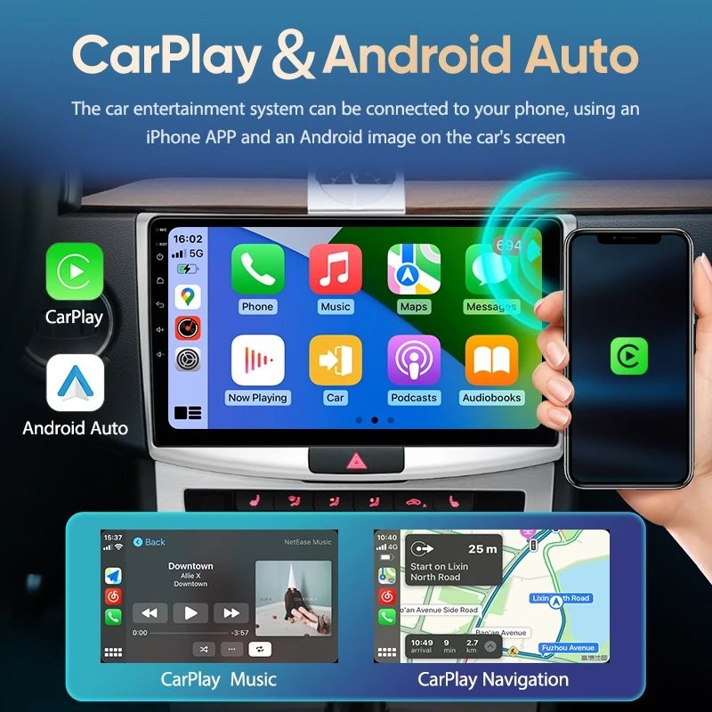 Android 13 Radio 2+32GB GPS Carplay DSP For Chevy Tahoe Suburban GMC Yukon 06-14