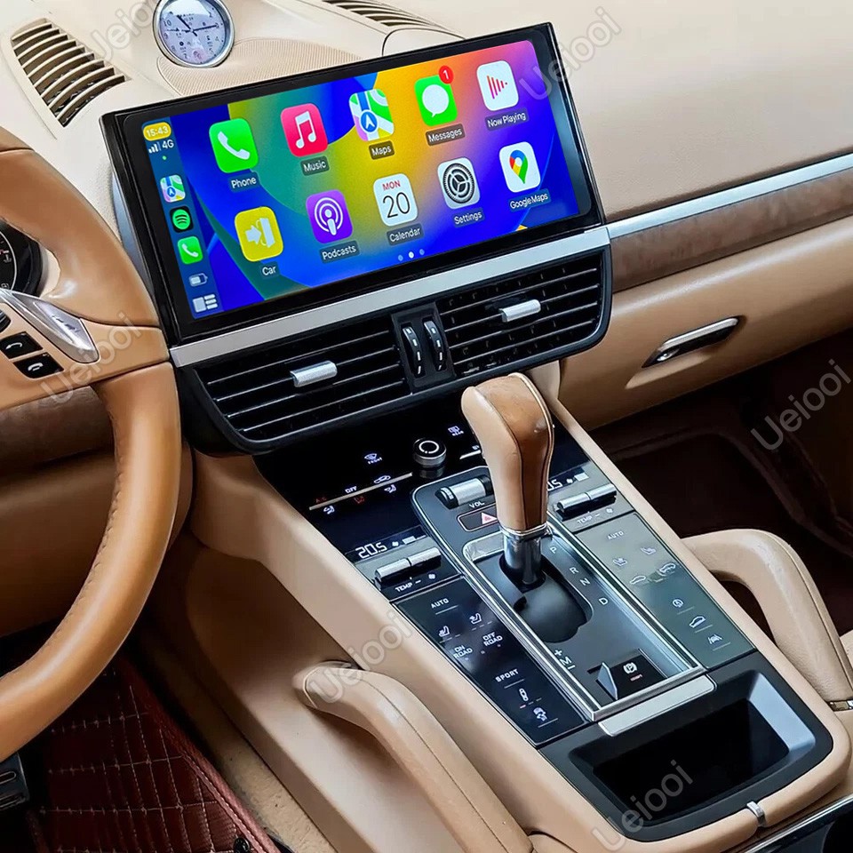 8+128G 12.3″ For 2011-2017 Porsche Cayenne Carplay Stereo Radio Android 15 GPS