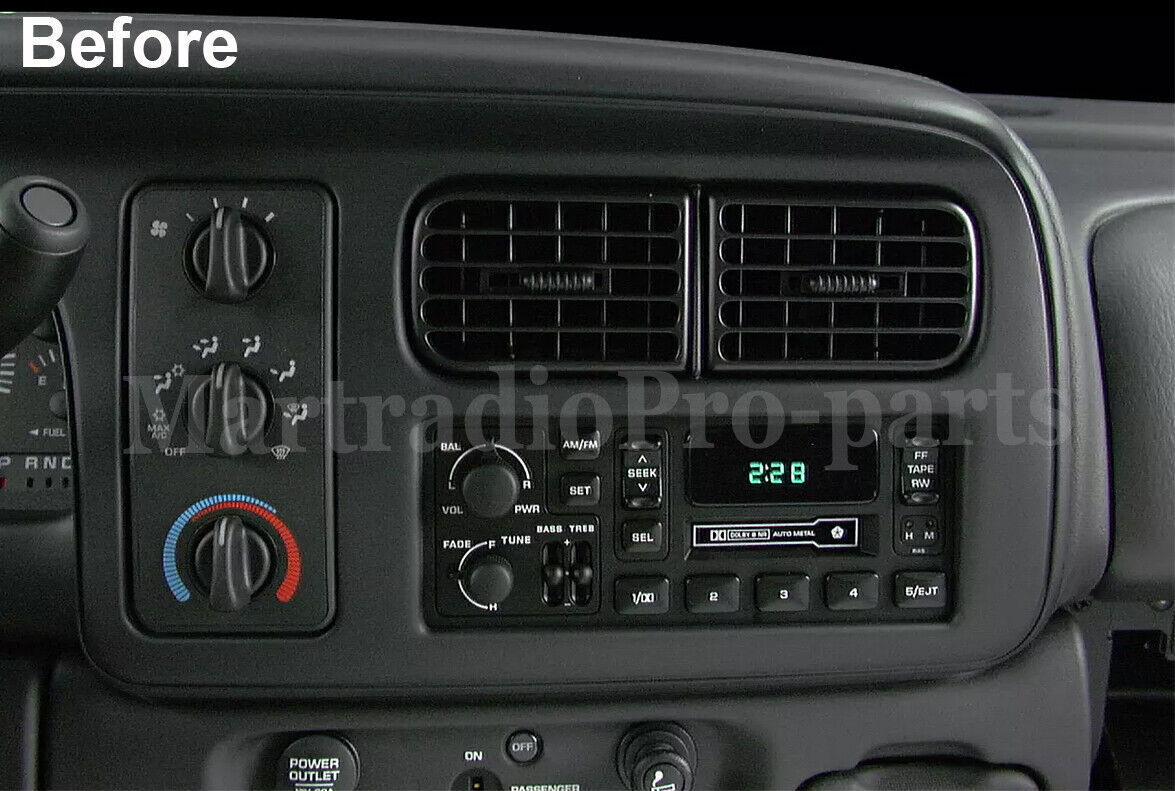For 1987-2000 Dodge Dakota Apple Carplay Car Radio Android GPS FM Stereo DSP FM