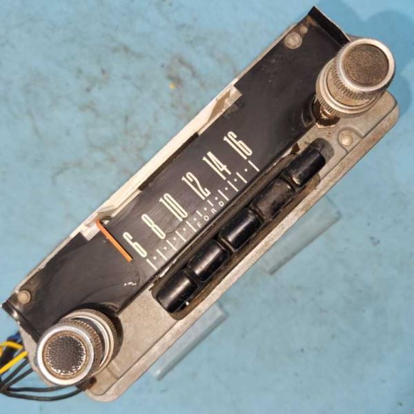 AM UNTESTED Radio “8TMF” Fits 1968 FORD 1142279