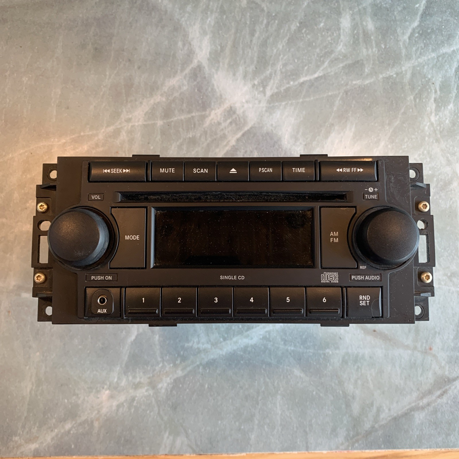 Chrysler, Dodge, Jeep Radio CD Player Part Number P05064173AK OEM