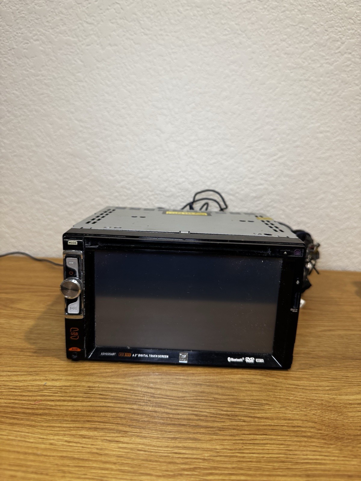 Dual XDVD256BT DVD Player Bluetooth MicroSD USB AUX MP3 HD TFT 6.2” Touchscreen