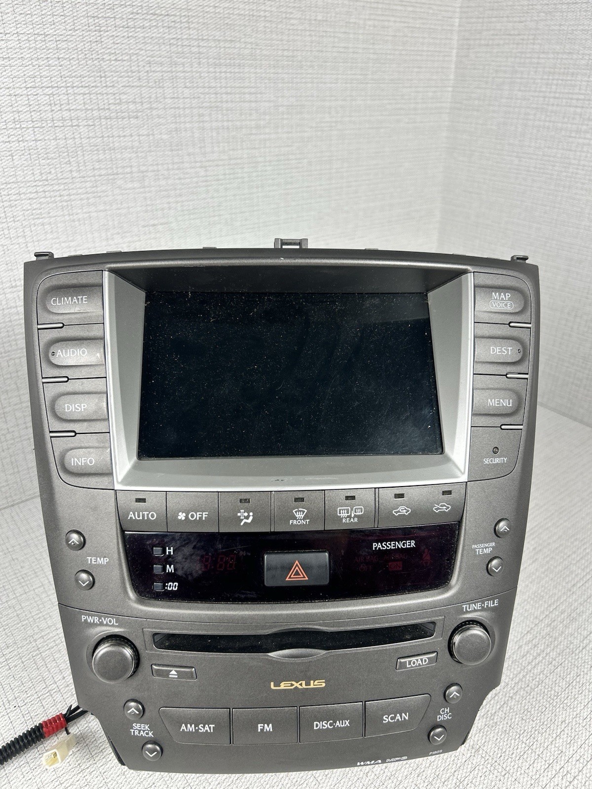 READ!!!06 – 09 LEXUS IS250 IS350 NAVI RADIO GPS STEREO UNIT SCREEN 86111-53050