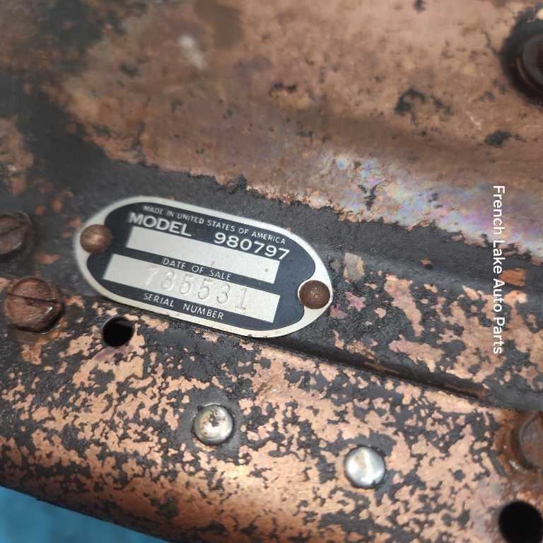 UNTESTED A/M Radio 980797 Fits 1948 BUICK SPECIAL 1286492