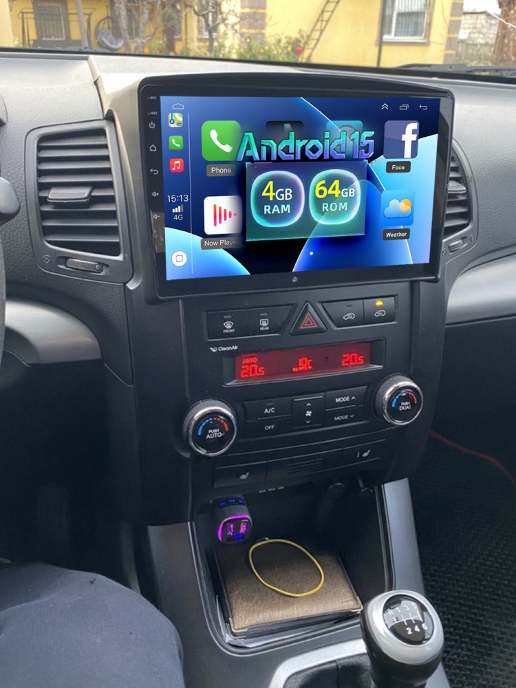 4G+64GB Carplay For Kia Sorento 2009-2012 10.1″ Android 15 Car Stereo Radio GPS