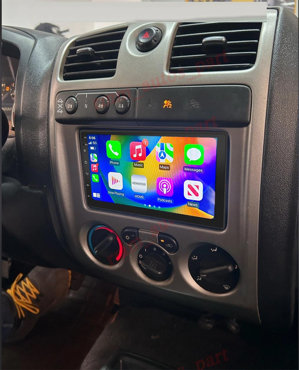 For 2004-2012 GMC Canyon Apple Carplay Stereo Radio Android 15 Navi GPS Player