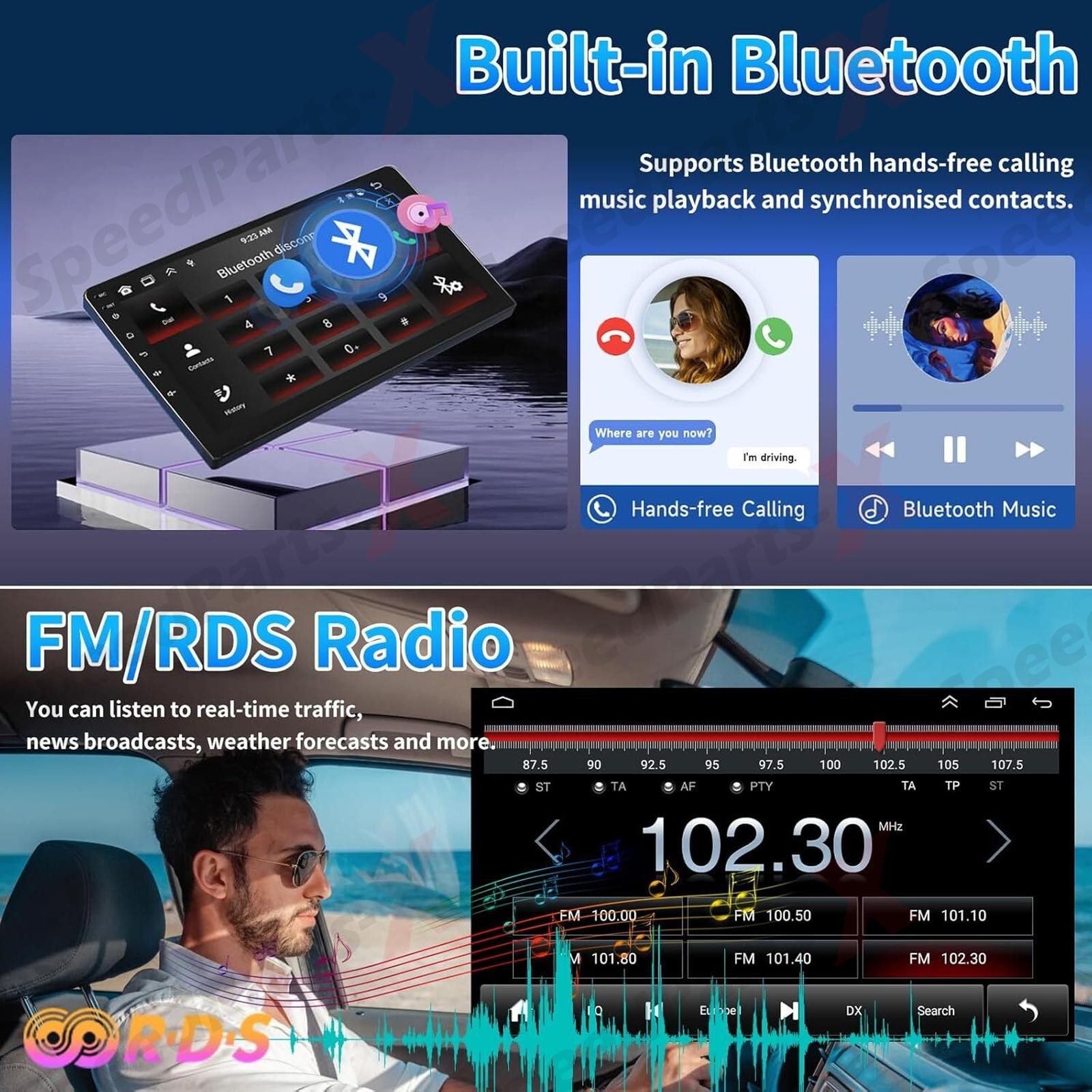 For 2003-2005 Dodge RAM 1500 2500 3500 Android 13 Car Radio GPS Navi Stereo Dash
