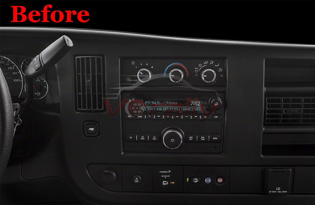For 2008-2024 Chevrolet Express 8″ Android 13 Carplay Car Stereo Radio GPS Navi