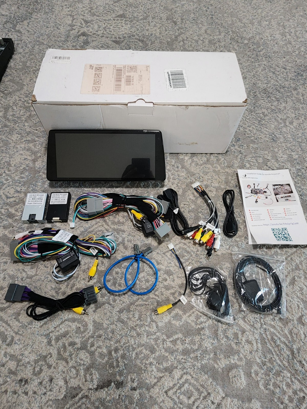 Honda Accord 10.33 Inch Car Stereo Radio fit for 9th gen 2.0 L (Single Screen)