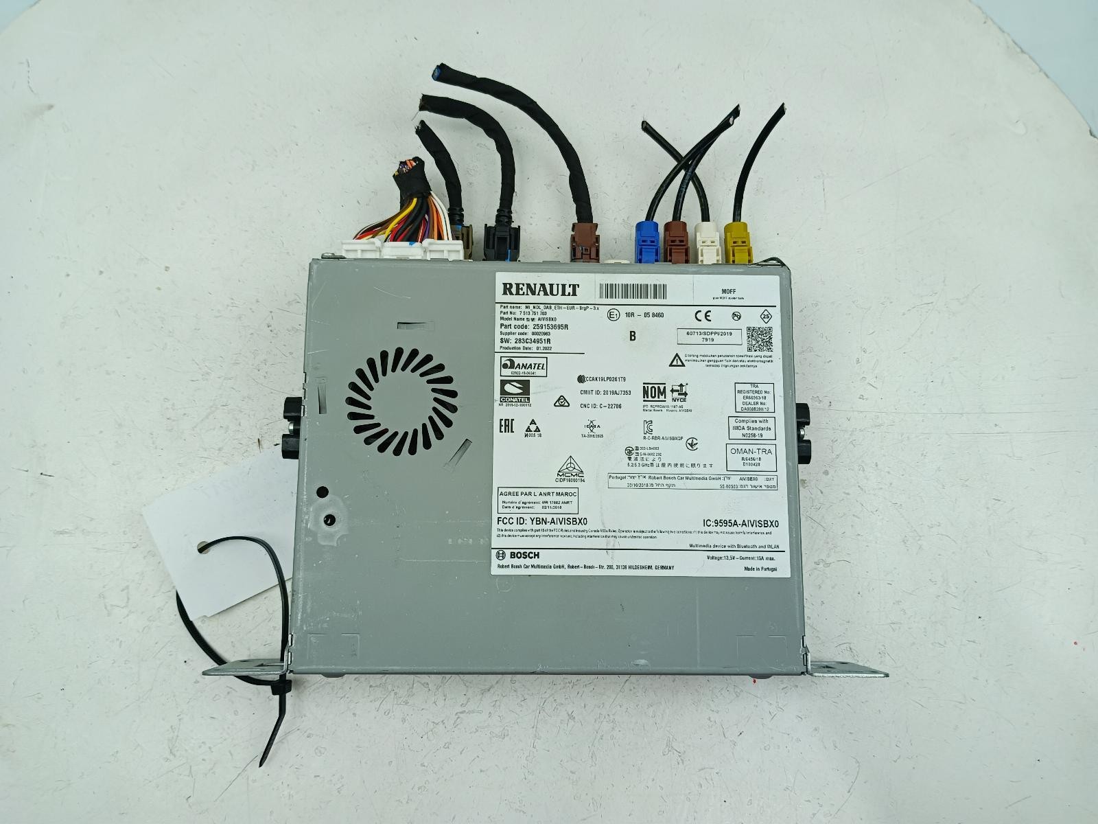 RENAULT ARKANA STEREO HEAD UNIT 259153695R MK1 LJL 2020-2026