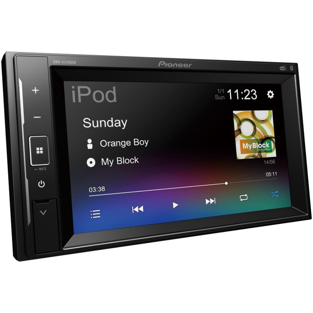 Pioneer DMH-A240DAB 6.2″ Double Din Bluetooth USB DAB Car Stereo Refurb