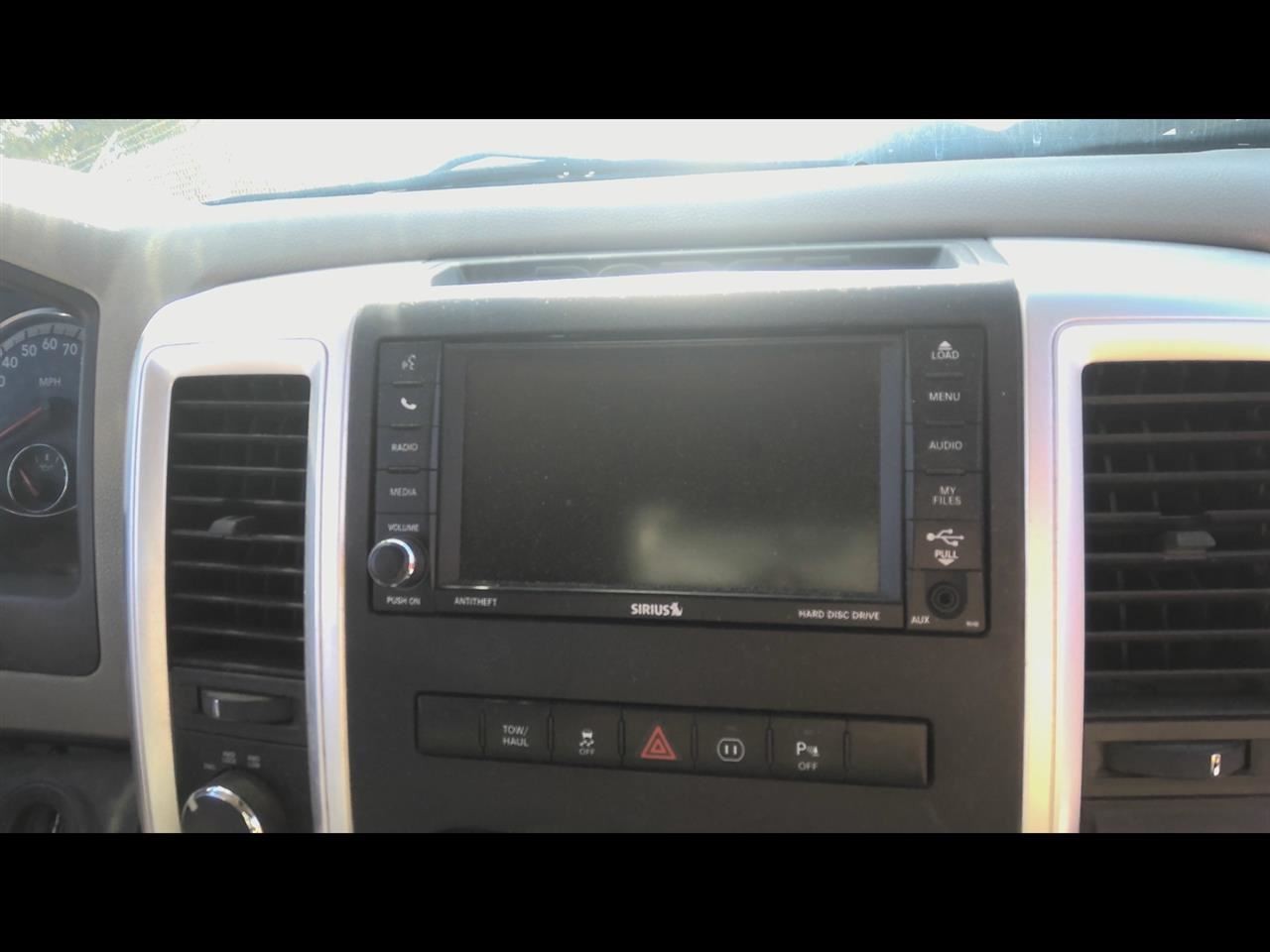 2012 DODGE 1500 PICKUP Audio Equipment Radio Receiver Radio DVD