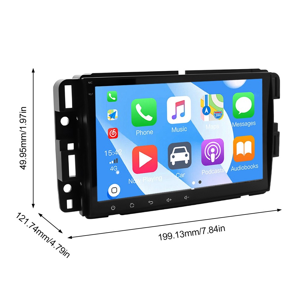 8″ Android 15 Carplay For 2008-2012 Chevrolet Malibu Car Stereo Radio GPS Navi
