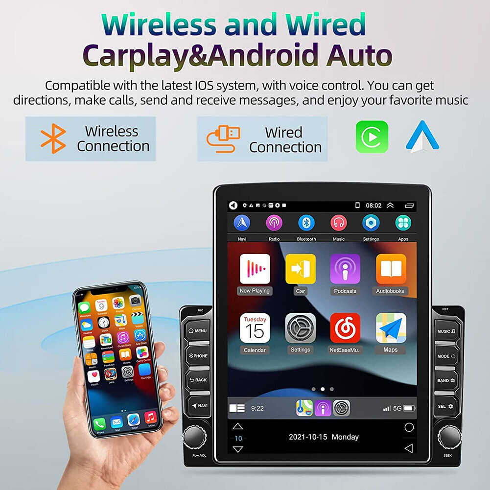 9.7″ For Chevrolet Corvette 2005-2013 Android 13 Carplay Car Stereo Radio GPS