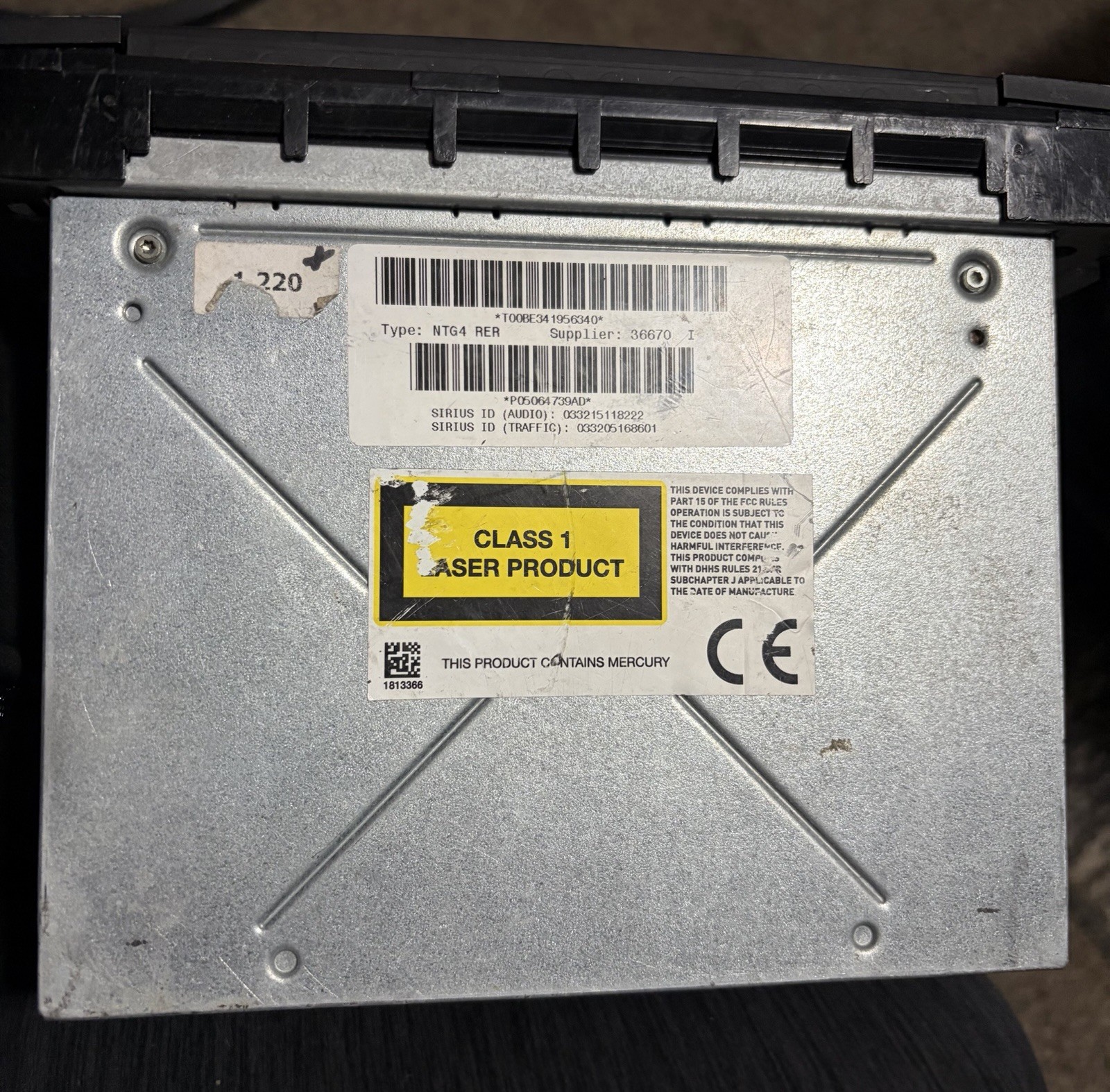 07-10 Chrysler Dodge Jeep Navigation Navi Radio Stereo DVD In Dash P05064401AH