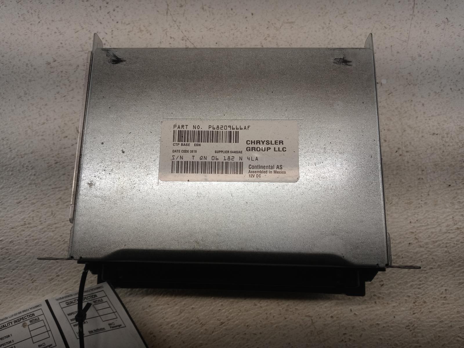 13-20 Dodge Journey Radio Receiver 4.3′ Screen OPT REB **May Need Programming**