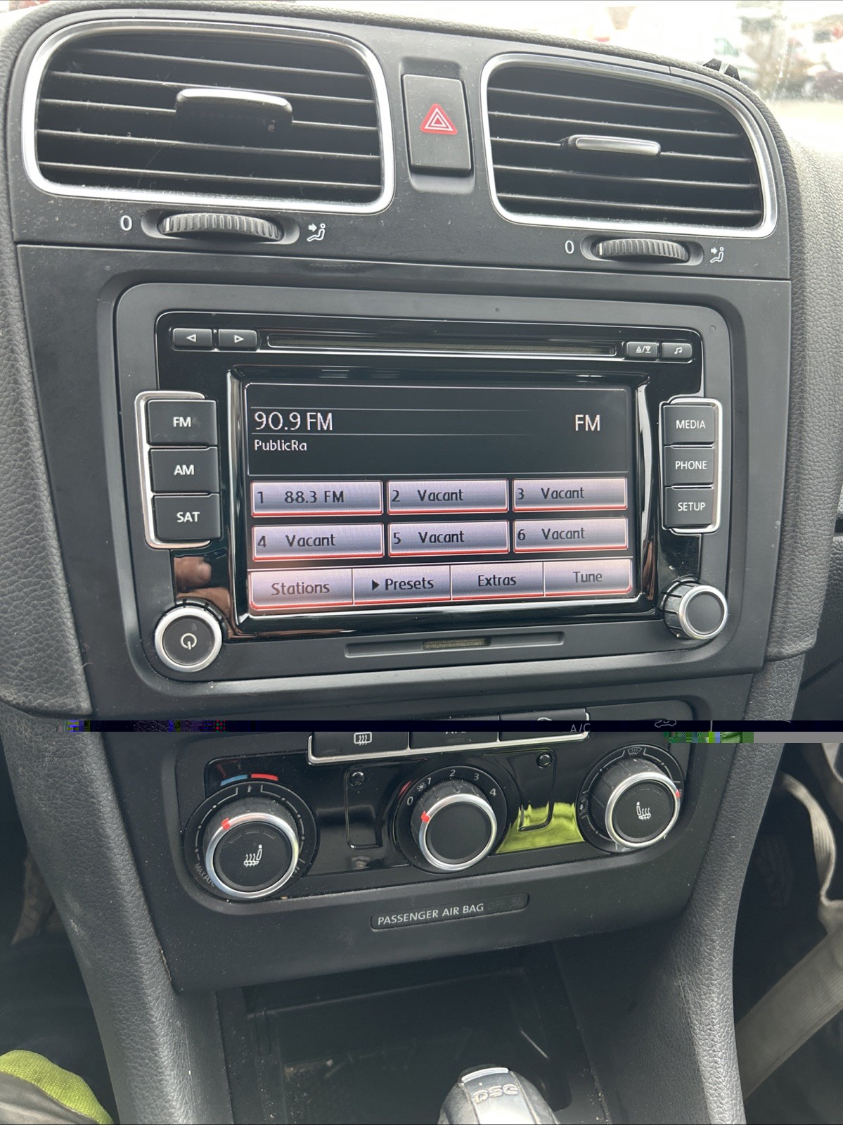 Tested !! GENUINE VW MK6 GOLF JETTA 14 13 12 11 GTI 2009 -2014 RADIO HEAD UNIT