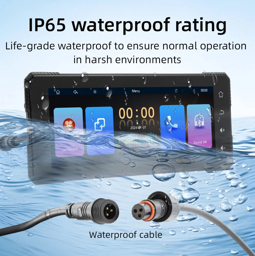 6.86 Inch Wireless Carplay Android AUTO BT Wireless Carplay Navigation Driving