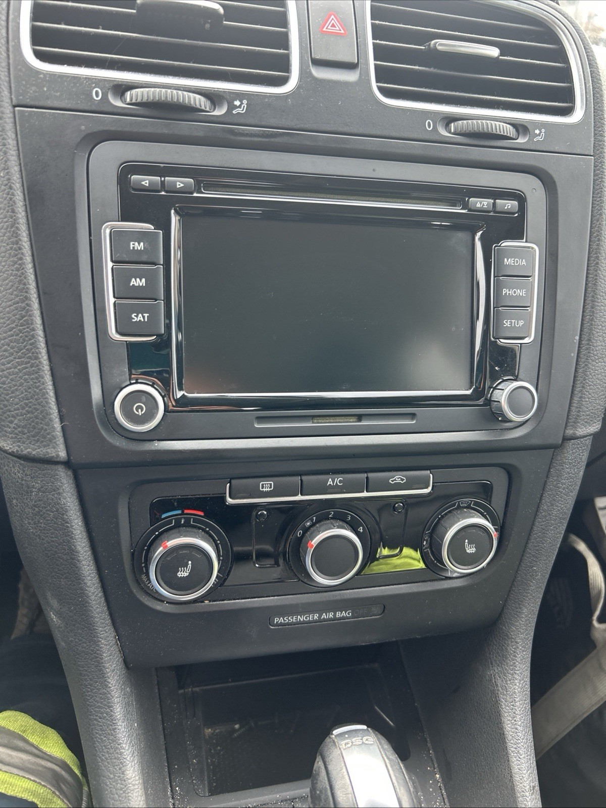 Tested !! GENUINE VW MK6 GOLF JETTA 14 13 12 11 GTI 2009 -2014 RADIO HEAD UNIT
