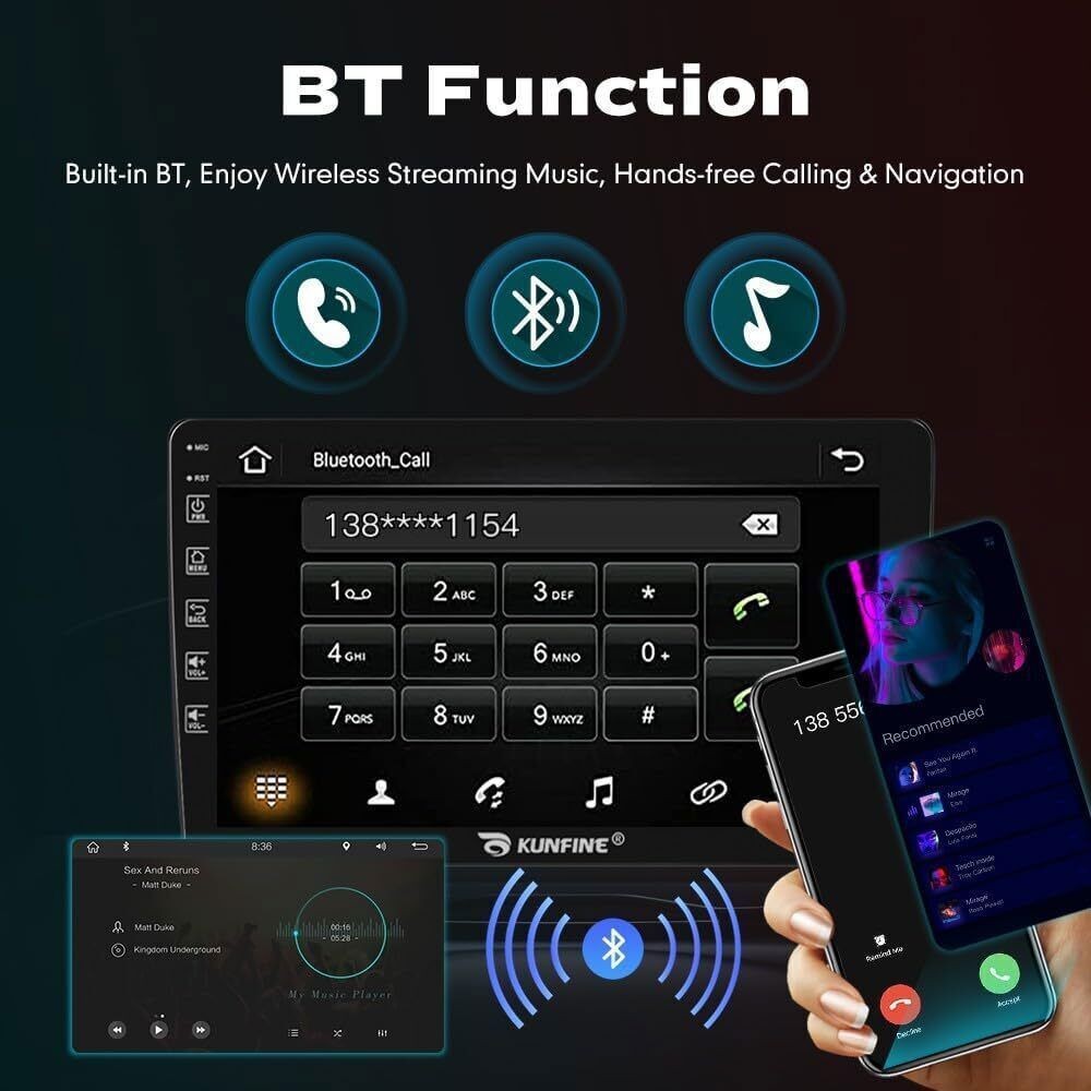 For 2011-2014 Chrysler 200 Wireless CarPlay Android Auto Car Radio Stereo w/Cam