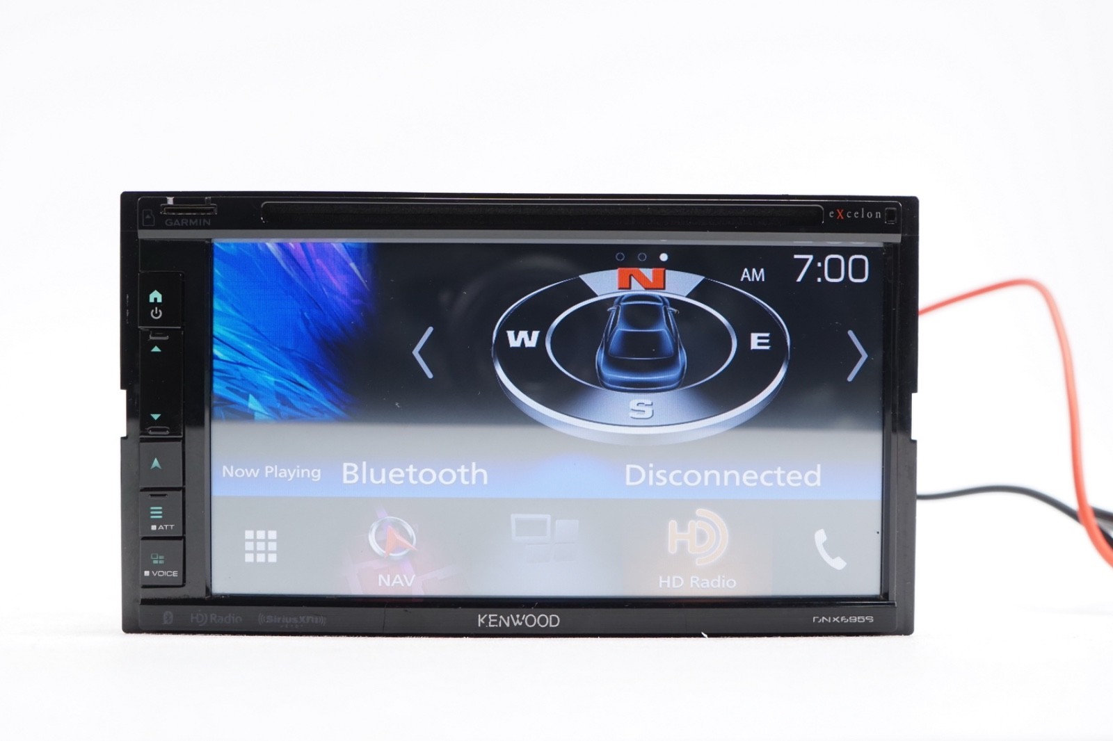 KENWOOD DNX695S Navigation Multimedia Receiver Radio AM-FM Tuner CD 6.8″ ✅TESTED