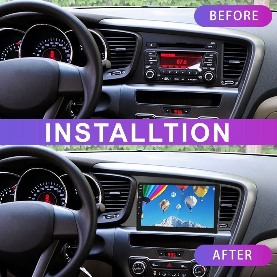 Car Radio Stereo Carplay For 2011-2013 Kia K5 2+32G 9in Quad Core Player