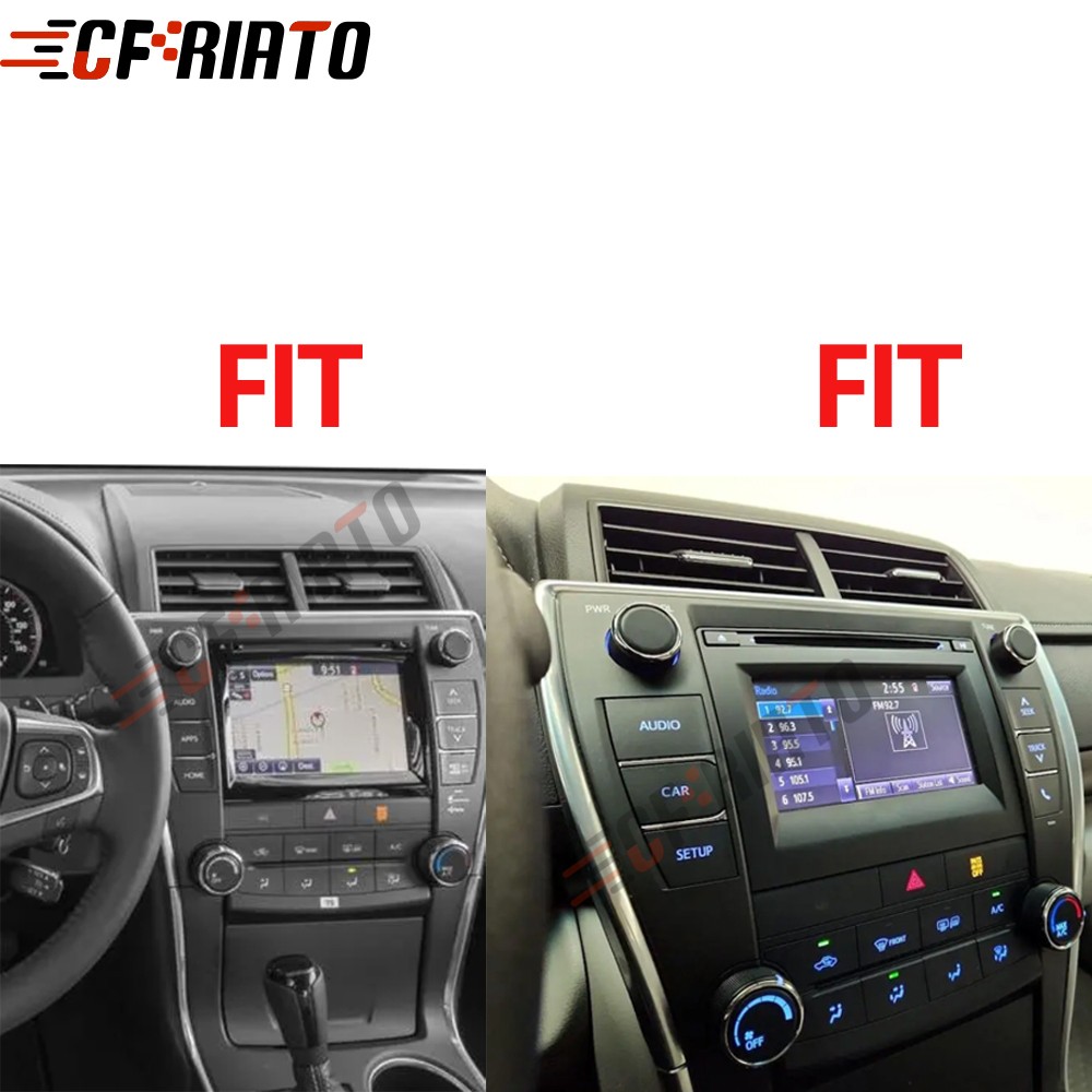 6+128G Android 15 For JBL 2015-2017 Toyota Camry Car Radio GPS Stereo FM CarPlay