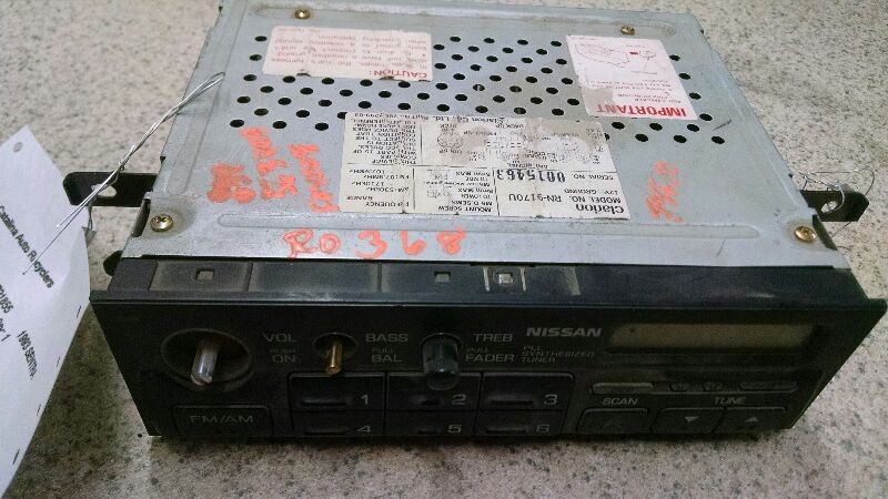 Audio Equipment Radio 2 Door Canada Receiver AM-FM Fits 91-96 SENTRA 131635