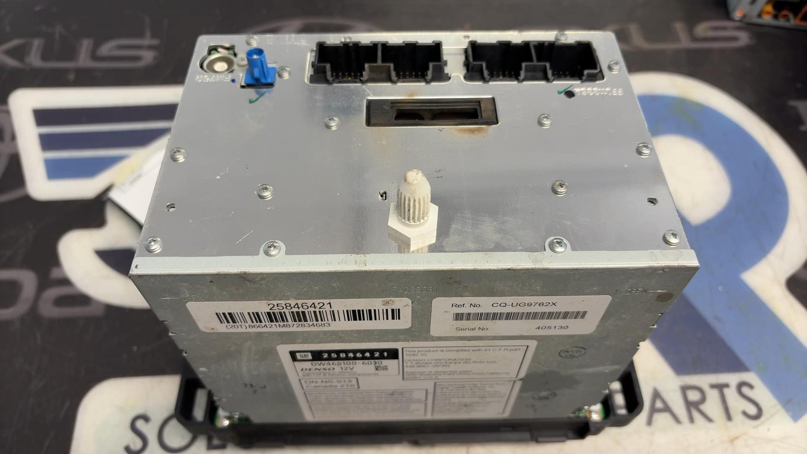 2007-08 GMC Yukon XL 1500 Audio & Visual Equip.(radio) 25846421 opt Uvb