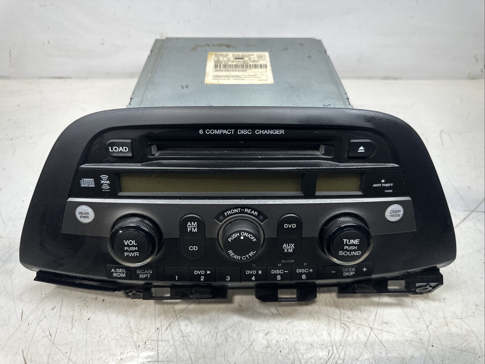 2005-2010 Honda Odyssey AM FM XM Radio 6 Disc CD DVD Player OEM 39100-SHJ-A300